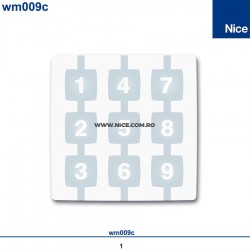Modul cu 9 canale Nice Wm009c